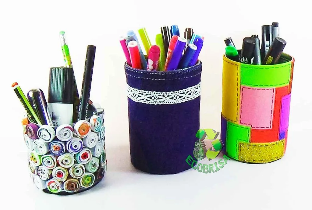 Como decorar latas de aluminio
