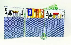 Idea para reciclar cartas de poker