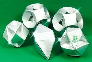 adornos navideños con envases tetrabrick