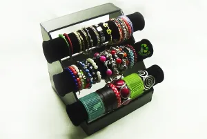 Organizador de pulseras con cartón