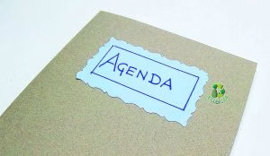 Cómo hacer una agenda