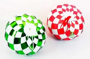 Cómo hacer esferas navideñas