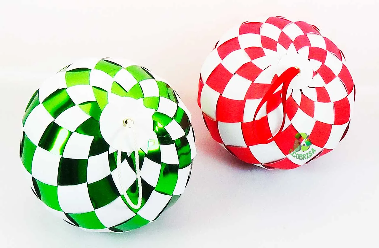 Cómo hacer esferas navideñas