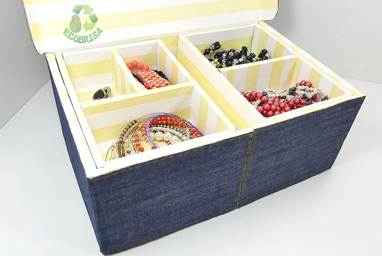 Organizador con caja de zapatos