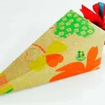 Caja para dulces pirámide