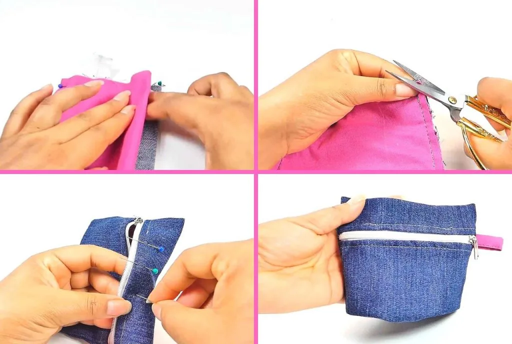 Cómo hacer un monedero con Jeans