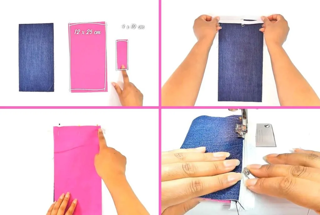 Cómo hacer un monedero con Jeans