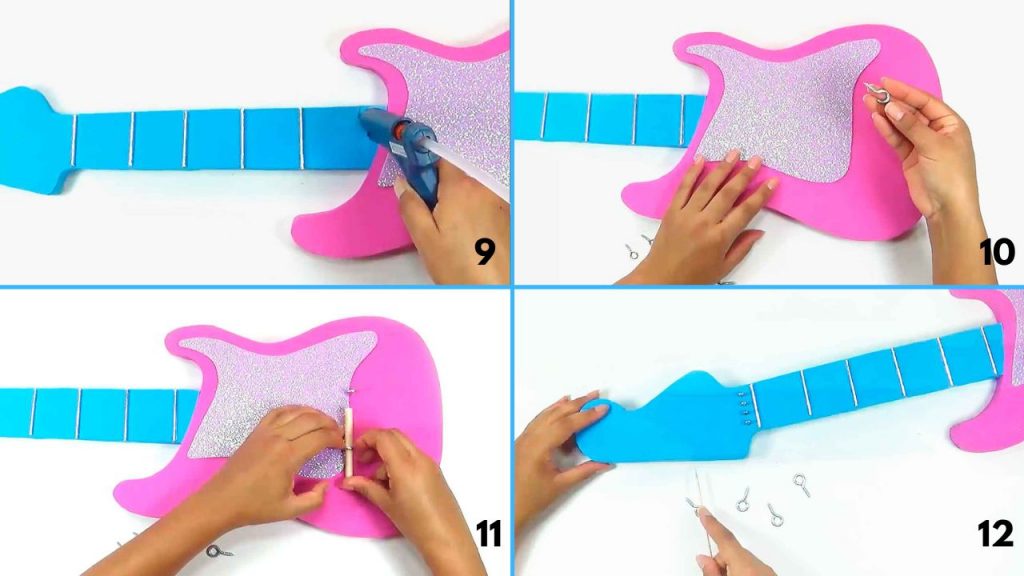 Cómo hacer una guitarra con cartón