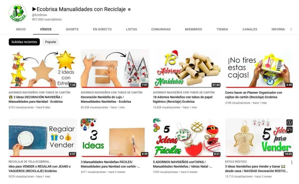 Balance del año 2022 en Youtube