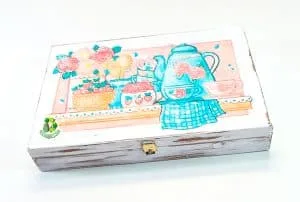 Caja para infuioses