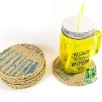Posavasos estilo rústico