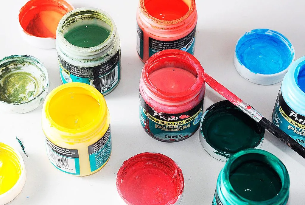 Tipos de pinturas para manualidades