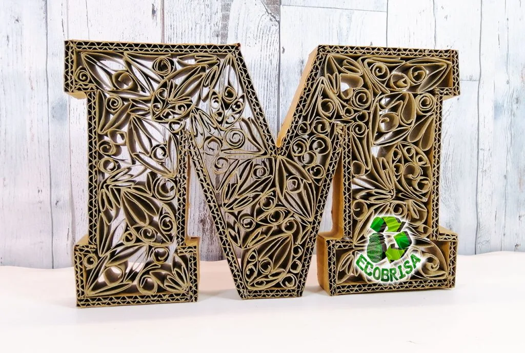 Letras decorativas en 3D